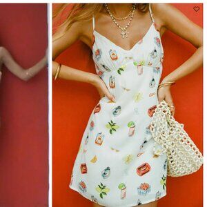 Jaye Mini Dress White / Multi